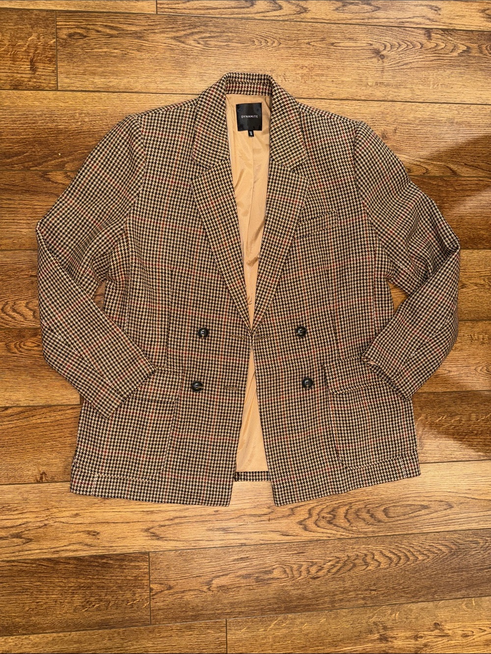 Houndstooth Blazer/Coat